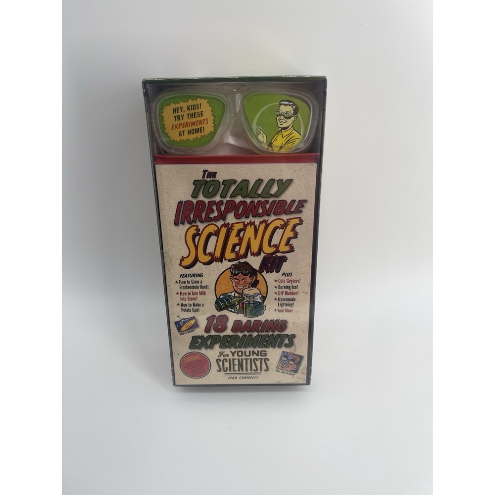 The Totally Irresponsible Science Kit – 18 Daring Experiments – Vintage Fun